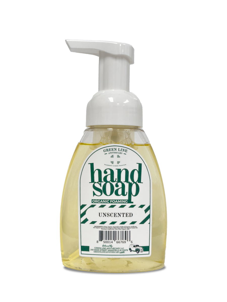 Foaming Hand Soap - Unscented– Green Line Apothecary