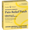 Maximum Strength Pain Relief Lidocaine 4% Patches 6 count