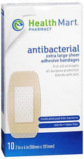 Antibacterial Sheer Bandages Extra Large Size