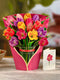 Festive Tulips Pop up Flower Card