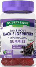 Sambucus Black Elderberry + Vitamin C, Zinc Gummies