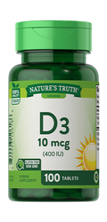 D3 Vitamin 10MCG 400IU