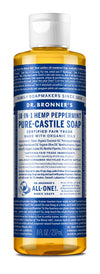 Hemp Peppermint Pure-Castille Liquid Soap