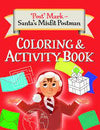 'Post' Mark Santa's Misfit Postman coloring book