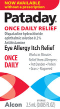 Once Daily Relief Eye Allergy Itch Relief Drops